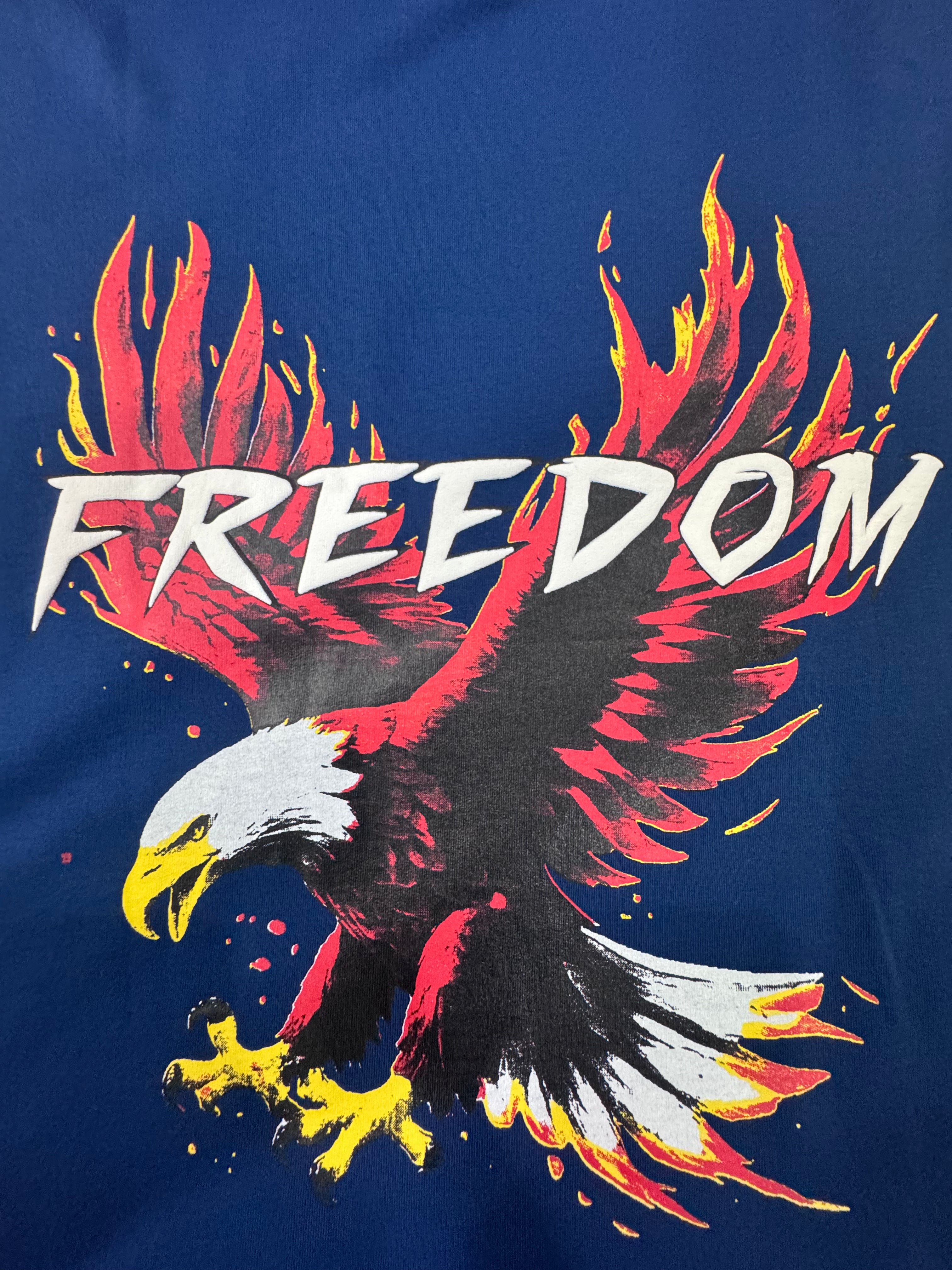 Rise Above – Freedom Oversized T-Shirt – Navy Blue