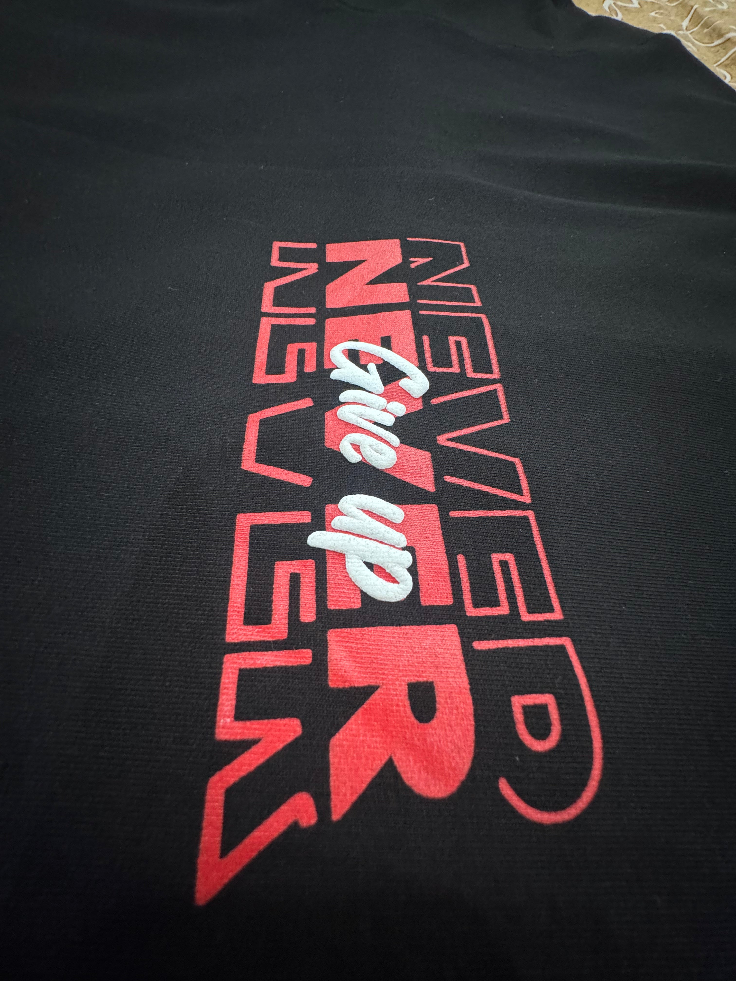 Never Give Up / Dreams Come True Oversized T-Shirt